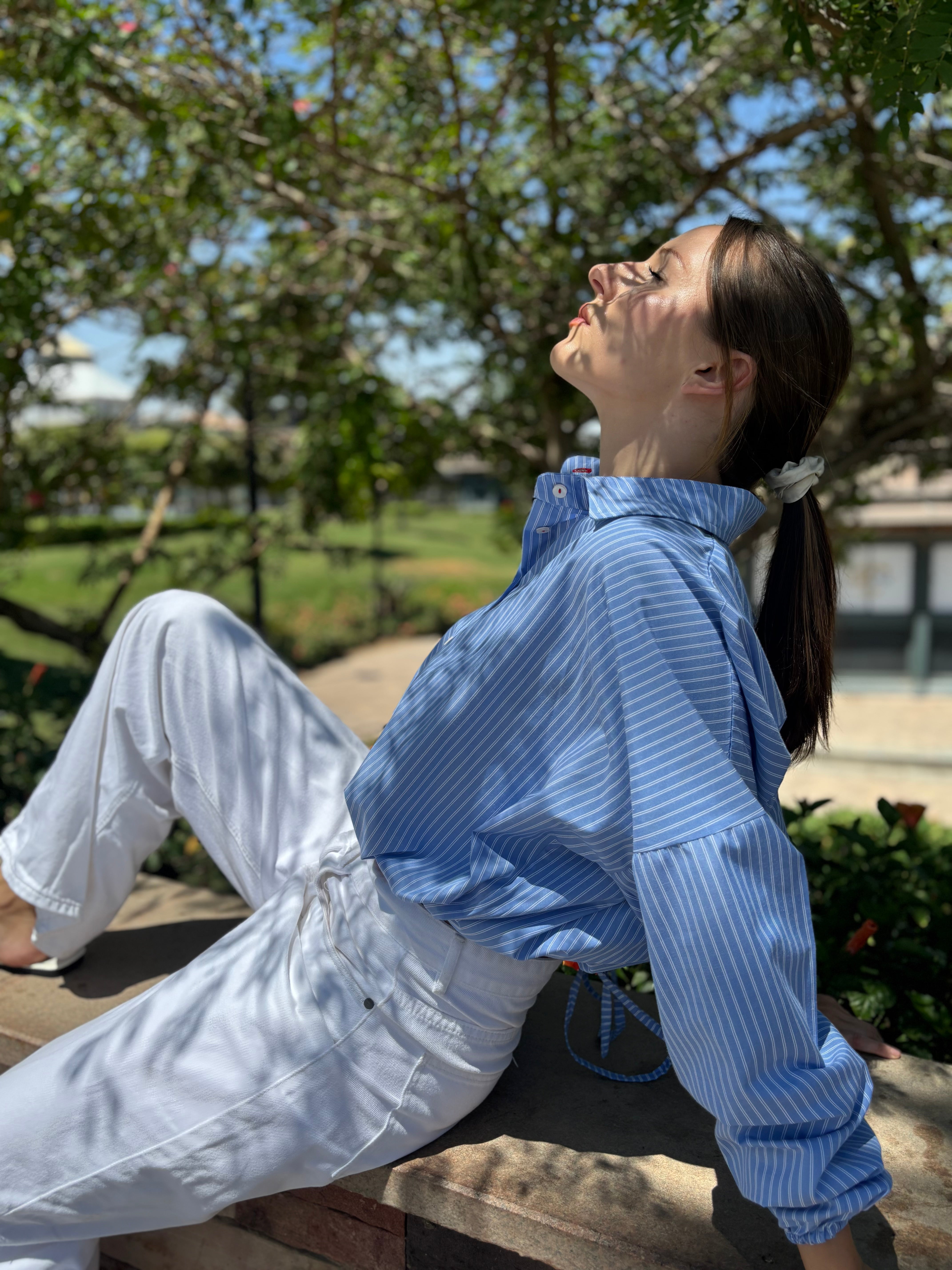 Balloon Poplin Shirt