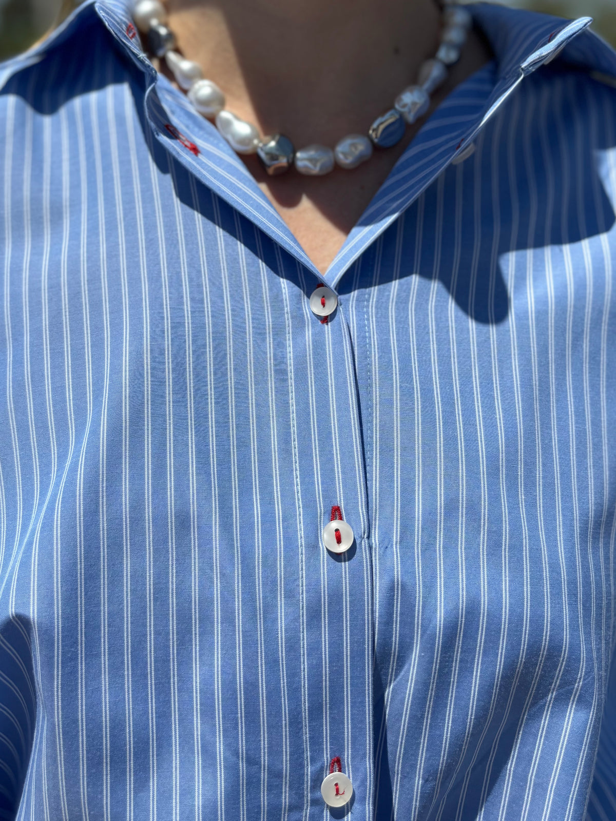 Balloon Poplin Shirt