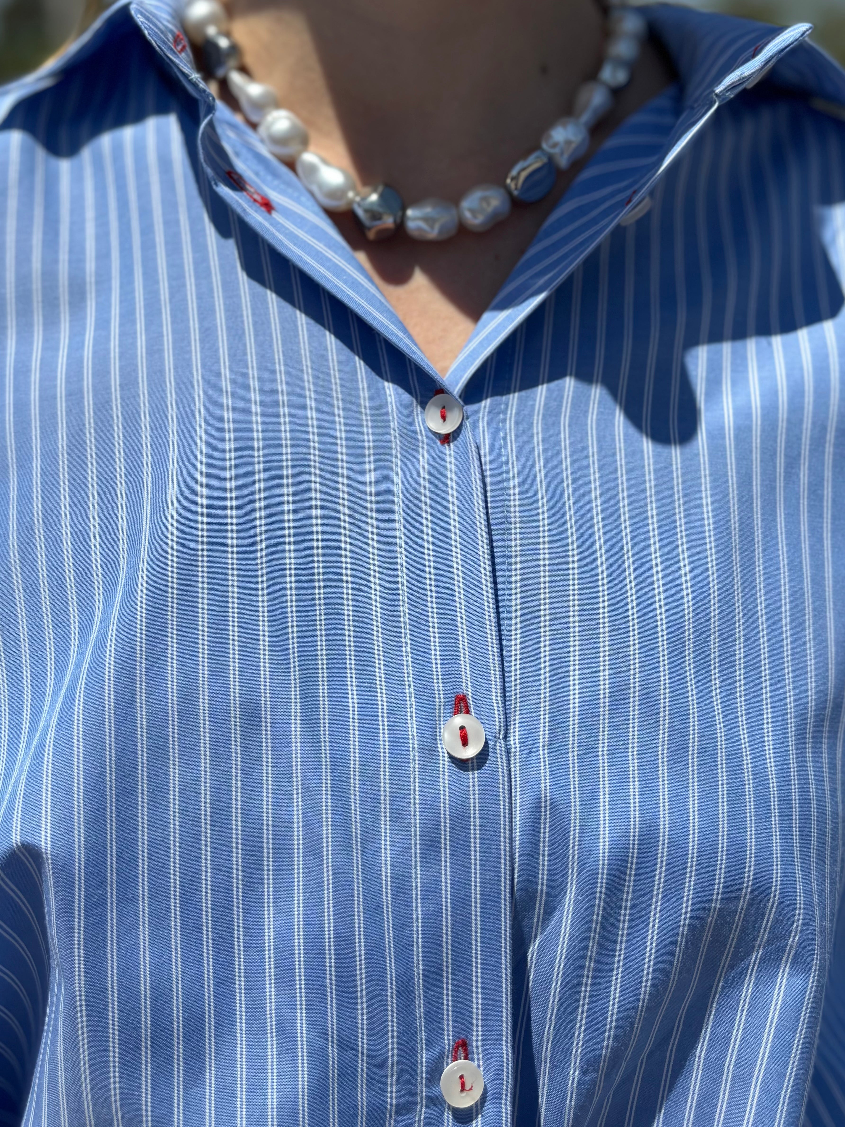 Balloon Poplin Shirt